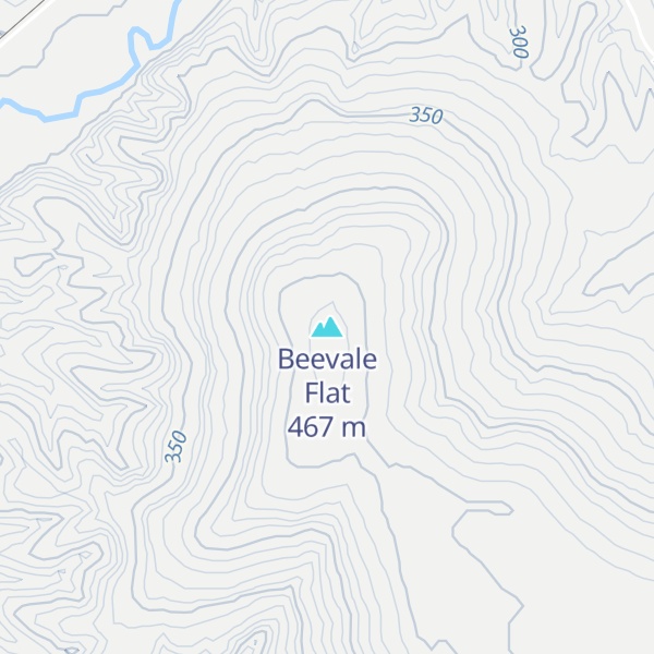 Map of Beevale Flat