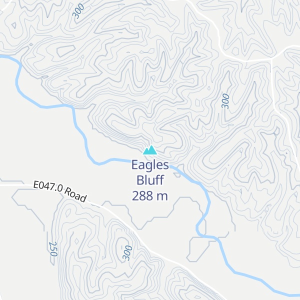 Map of Eagles Bluff