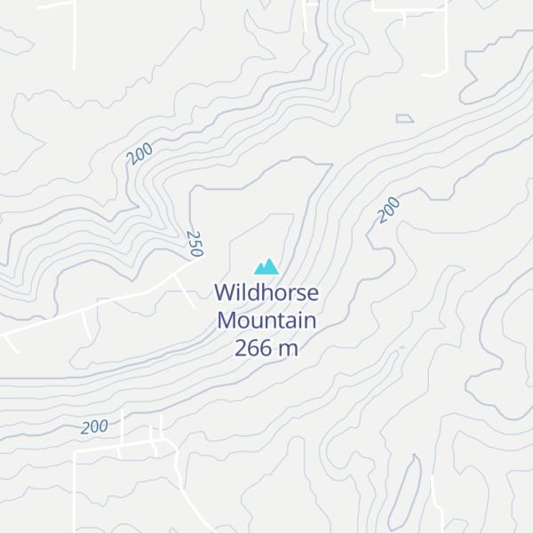 Map of Wildhorse Mountain