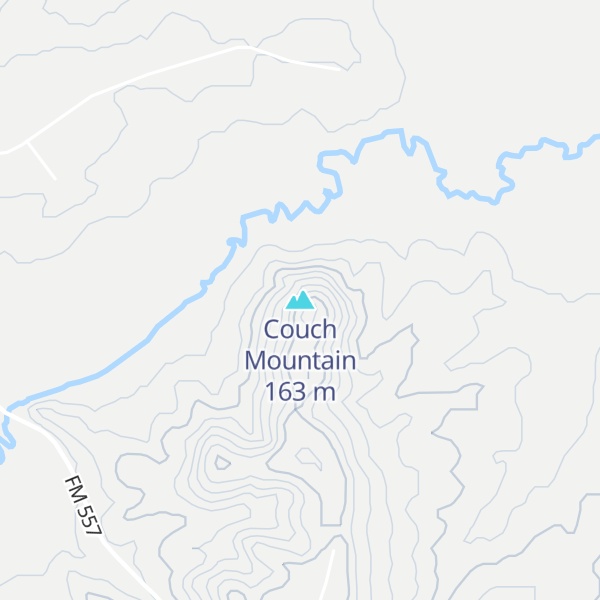 Map of Couch Mountain