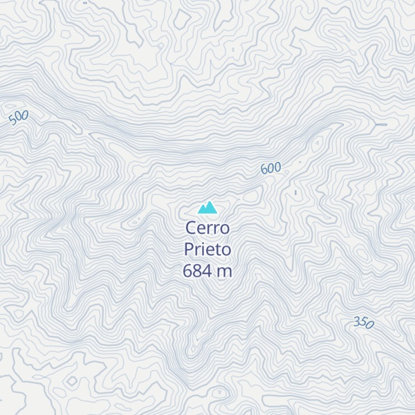 Map of Cerro Prieto