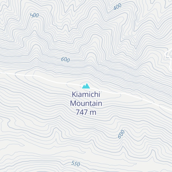 Map of Kiamichi Mountain