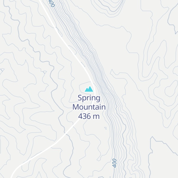 Map of Spring Mountain