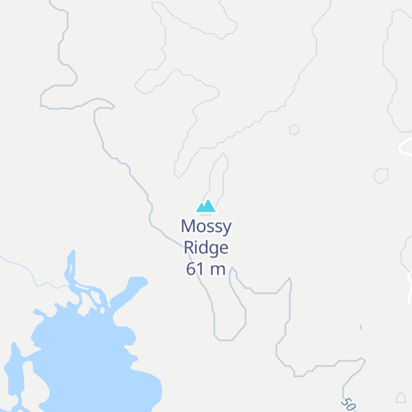 Map of Mossy Ridge