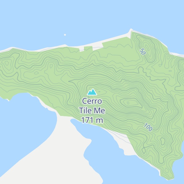 Map of Cerro Tile Me