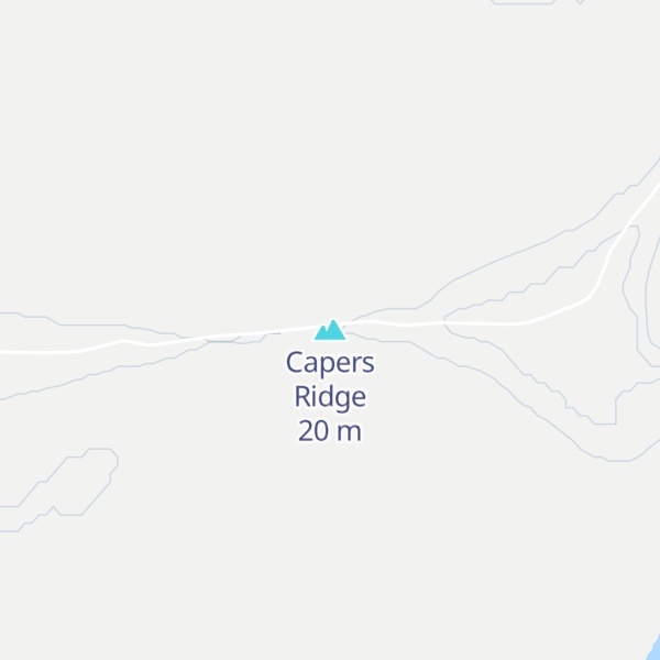Map of Capers Ridge