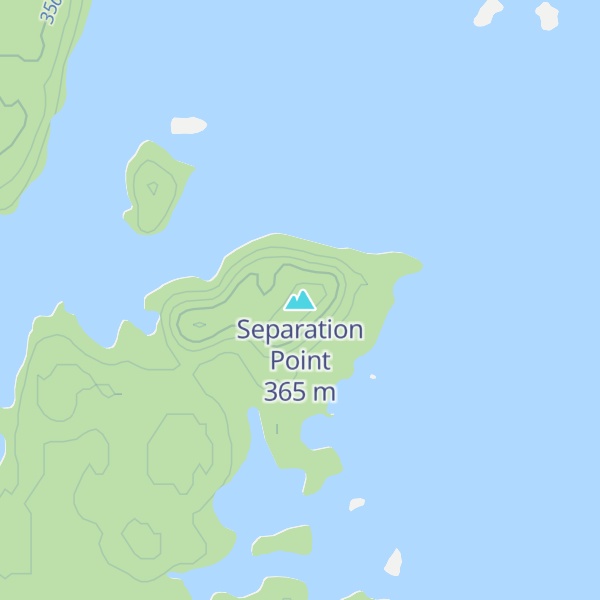 Map of Separation Point