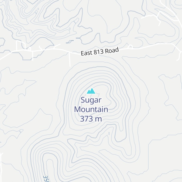 Map of Sugar Mountain