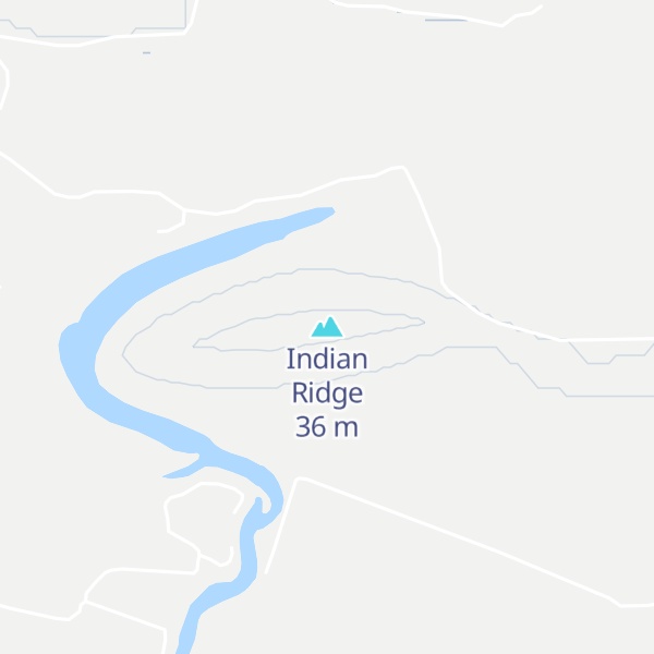 Map of Indian Ridge