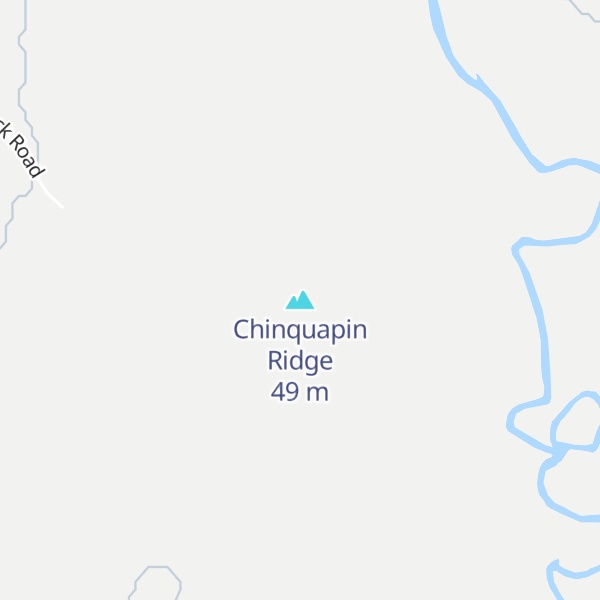 Map of Chinquapin Ridge