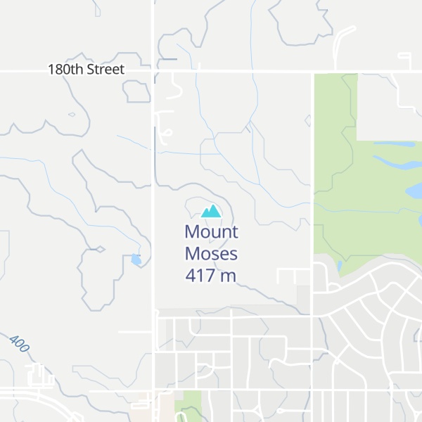 Map of Mount Moses