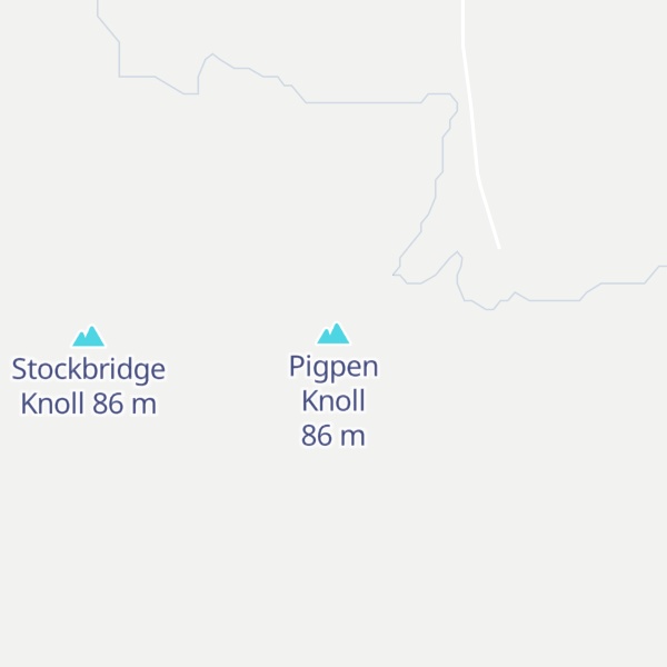 Map of Pigpen Knoll