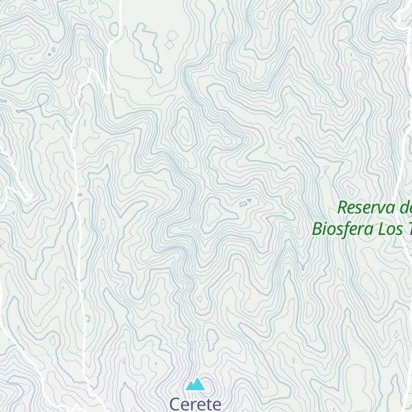 Map of Cerro Jabali