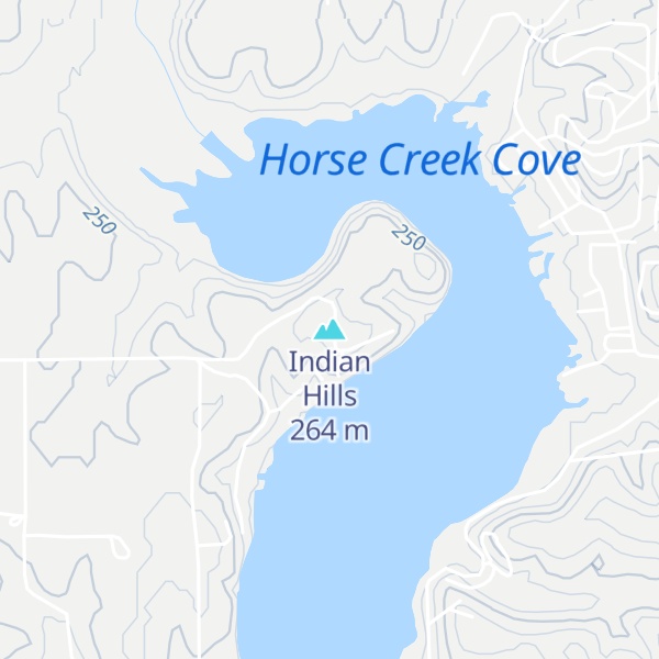 Map of Indian Hills