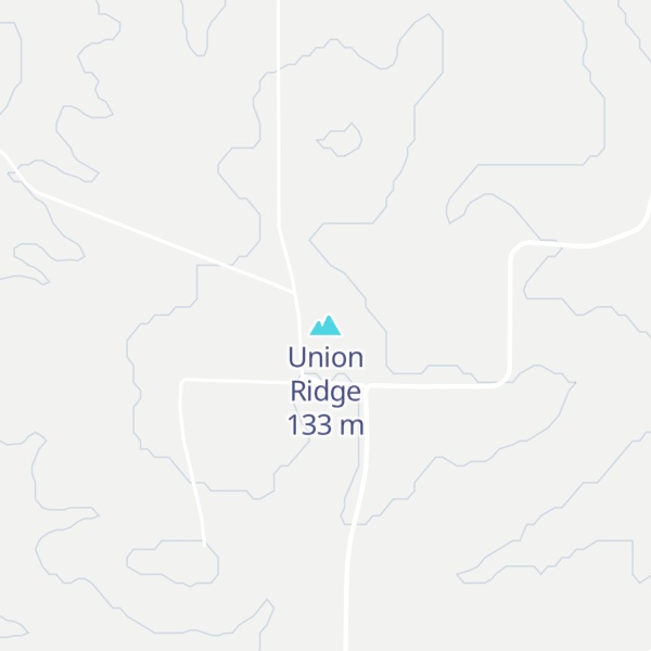 Map of Union Ridge