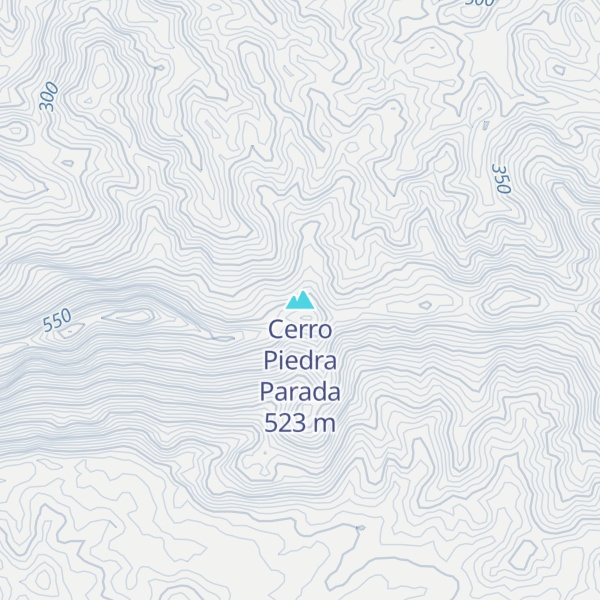 Map of Cerro Piedra Parada