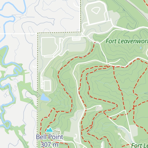 Map of Hancock Hill