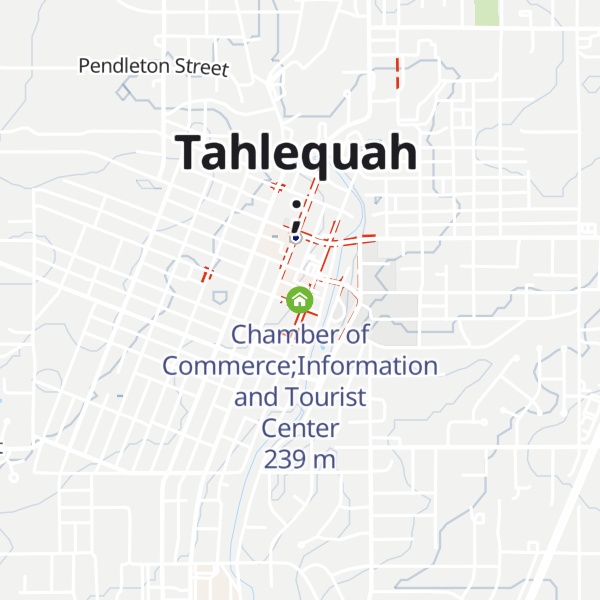 Map of Chamber of Commerce;Information and Tourist Center