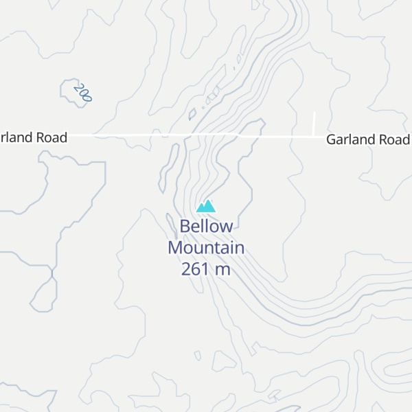 Map of Bellow Mountain