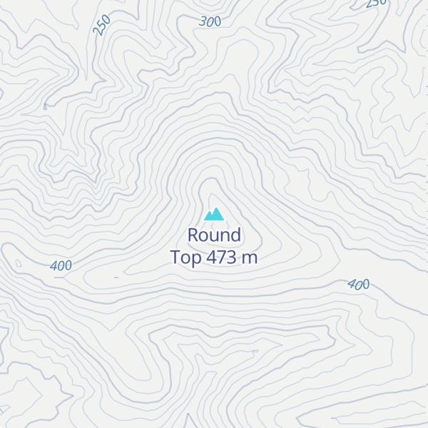 Map of Round Top