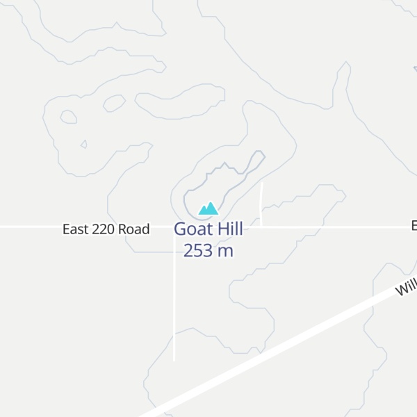 Map of Goat Hill