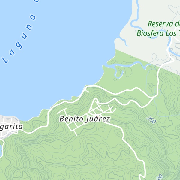 Map of Cabañas Cascadas Encantadas