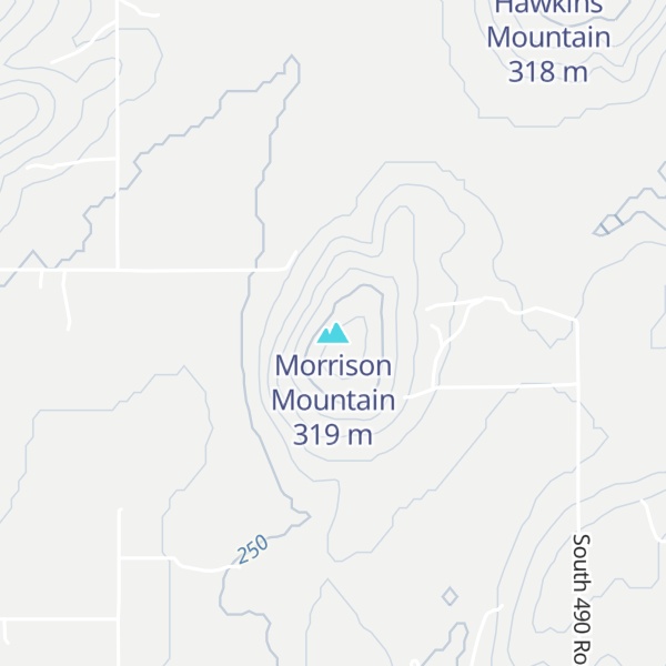 Map of Morrison Mountain