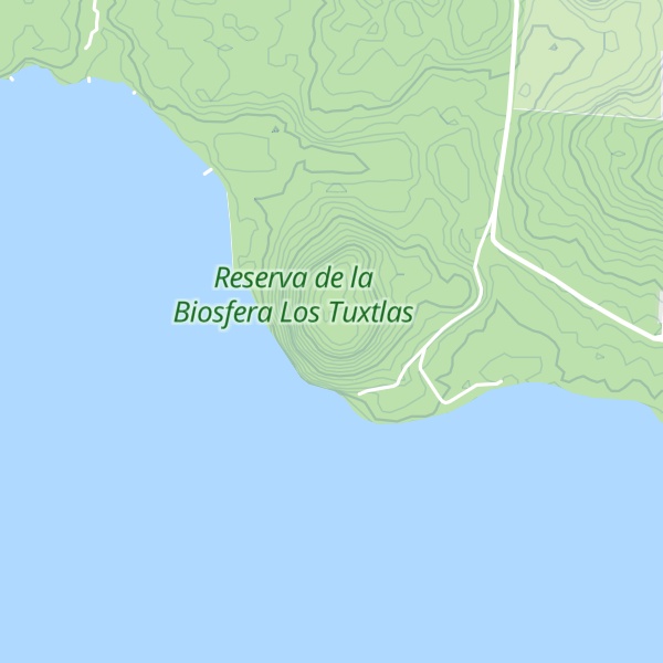 Map of Cerro Xuchil