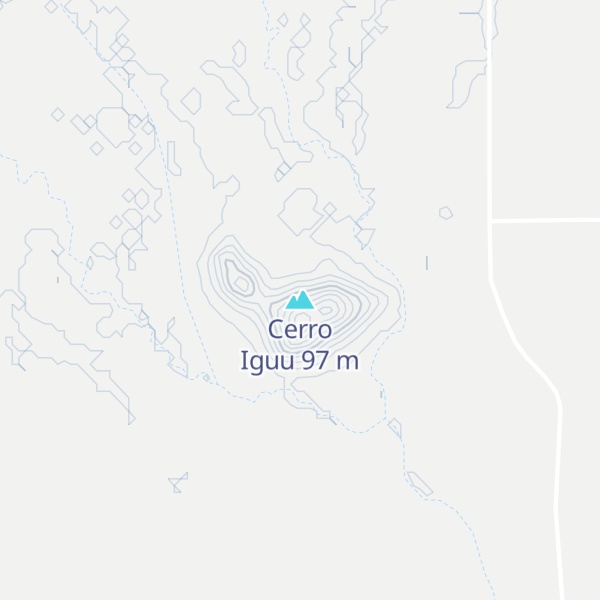 Map of Cerro Iguu