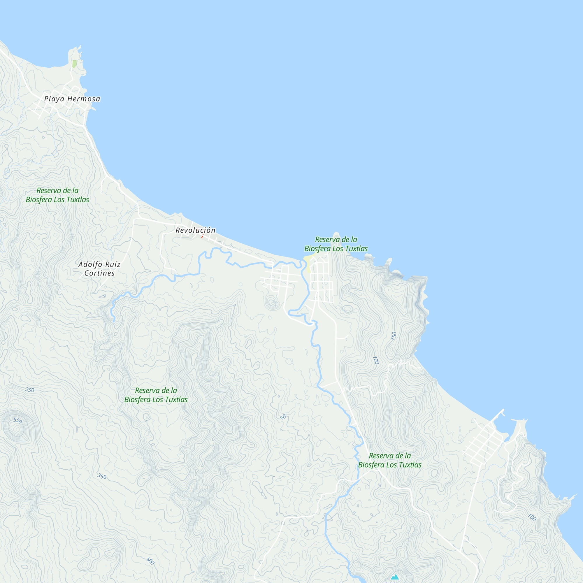 Cabañas de 2 de Abril map