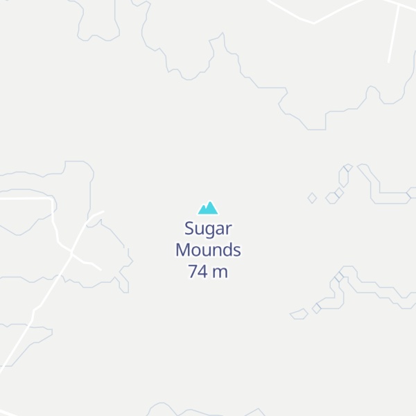 Map of Sugar Mounds
