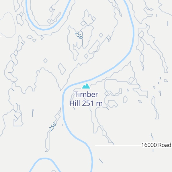 Map of Timber Hill