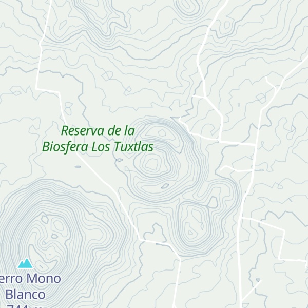 Map of Cerro El Gallo