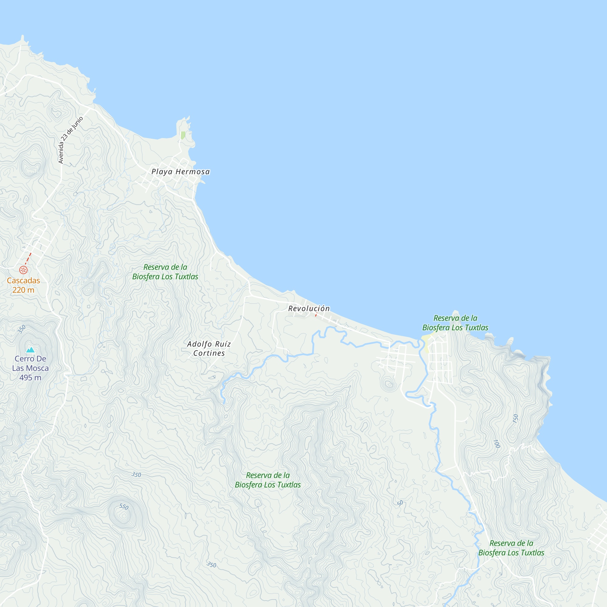 Cabañas del Paraíso map