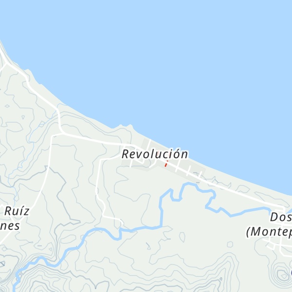 Map of Cabañas del Paraíso