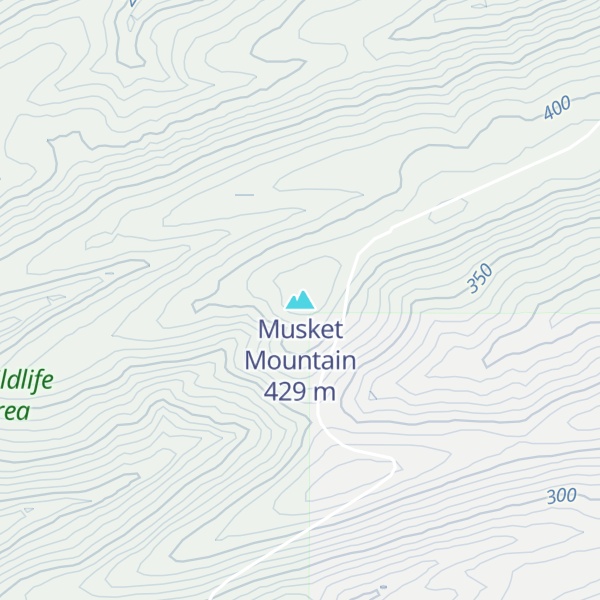 Map of Musket Mountain