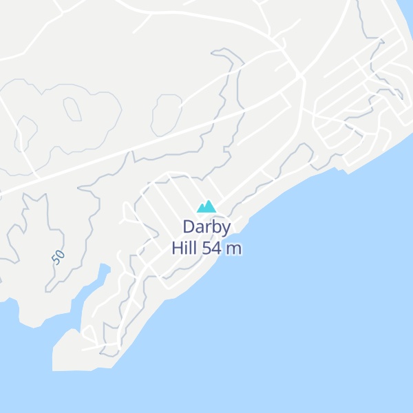 Map of Darby Hill