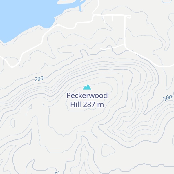 Map of Peckerwood Hill