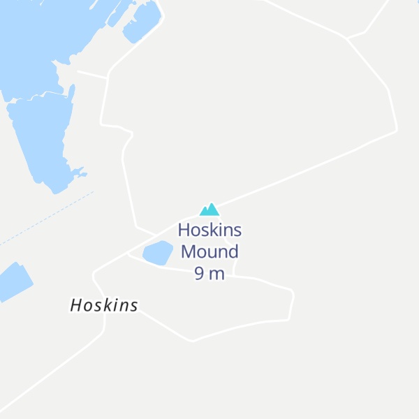 Map of Hoskins Mound