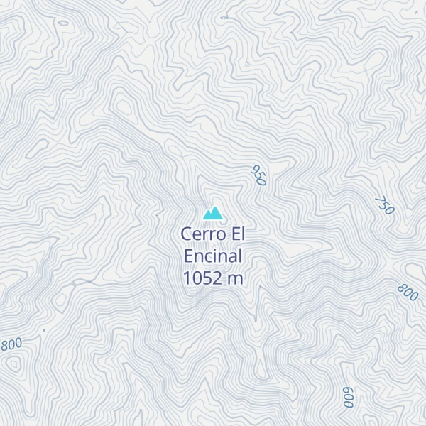 Map of Cerro El Encinal