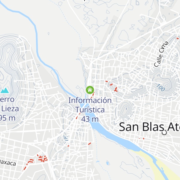 Map of Información Turística
