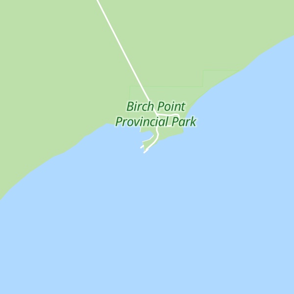 Map of Birch Point