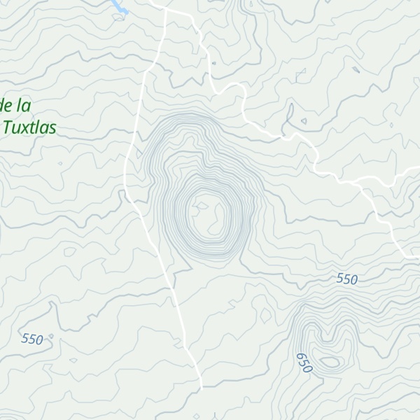 Map of Cerro La Mesa