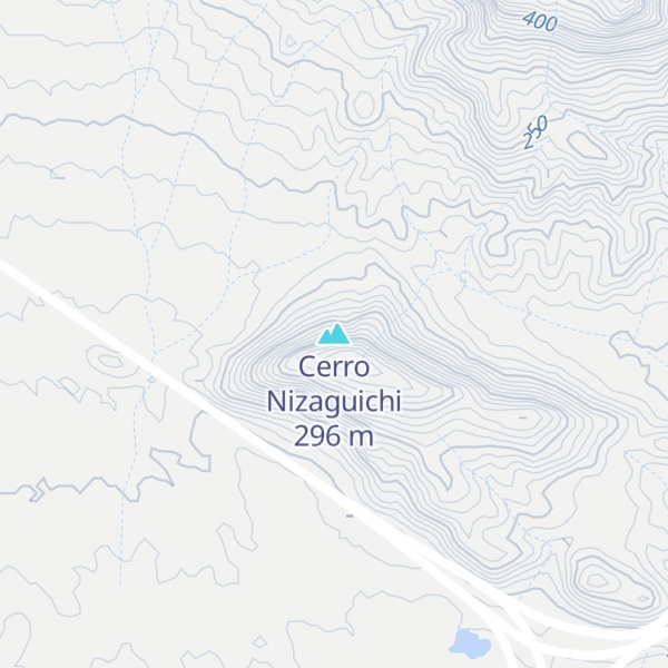Map of Cerro Nizaguichi
