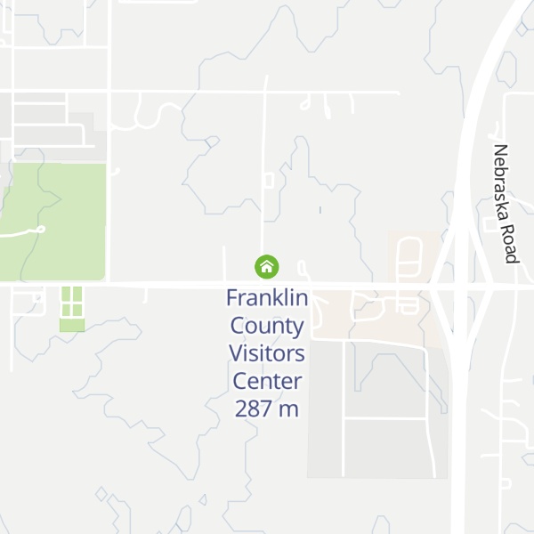 Map of Franklin County Visitors Center