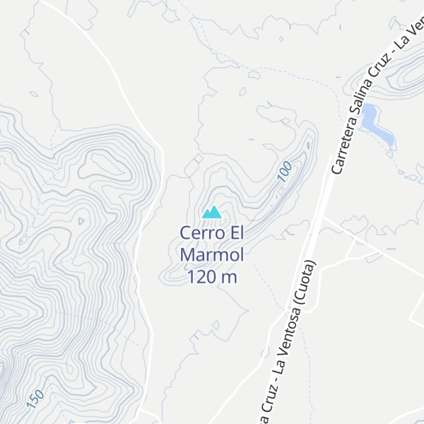 Map of Cerro El Marmol