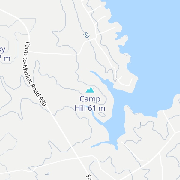 Map of Camp Hill