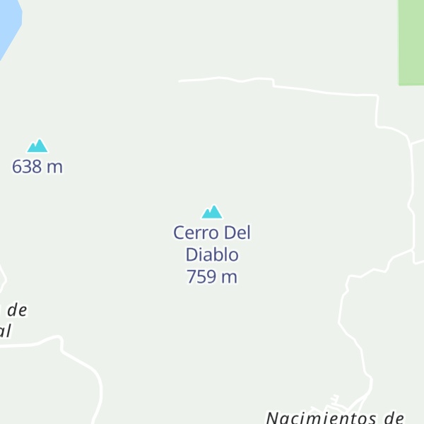 Map of Cerro Del Diablo