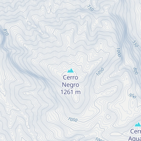 Map of Cerro Negro