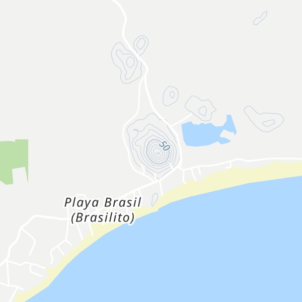 Map of Cerro El Fraile